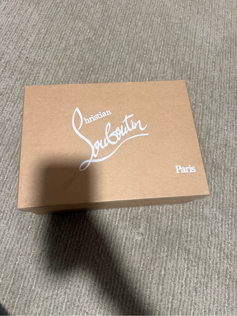 Authentic Christian louboutin box